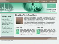 Physician Website Template 1052